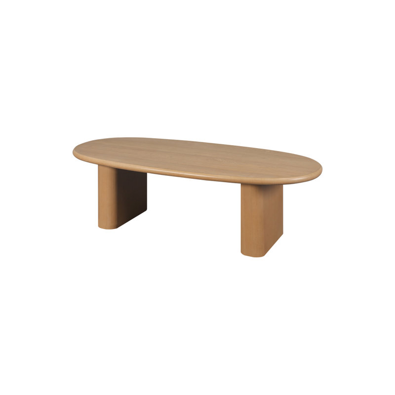 Table basse de table effilée 51 po (bois naturel), Bois naturel