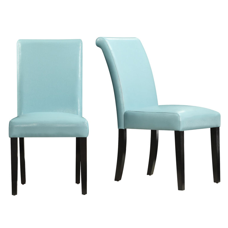 Chaise Parsons rembourré Alexa-Mae, Bleu ciel