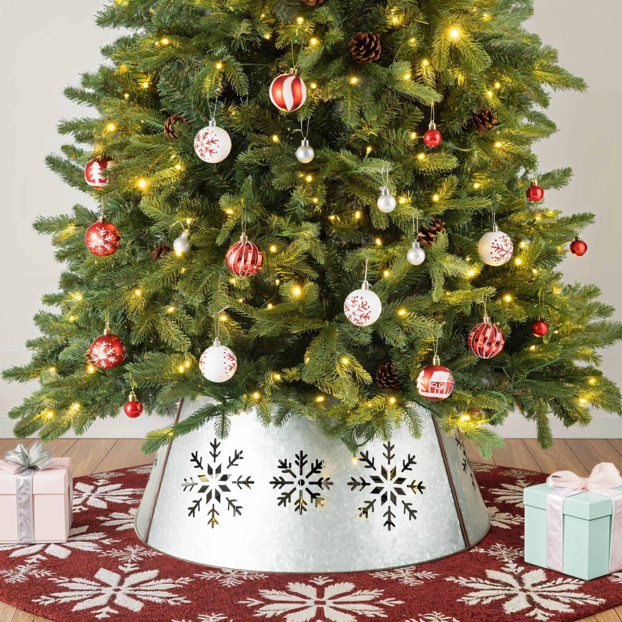 Terence Metal Tree Collar, 11.25" H x 26" W