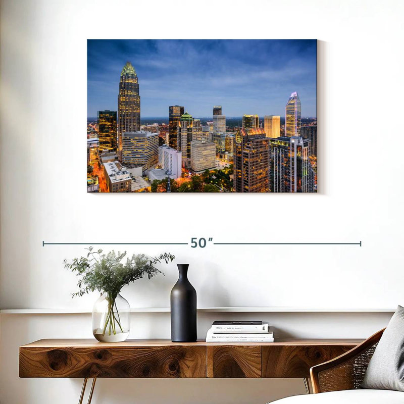 Hannes Charlotte Uptown Skyline, H 24 po x l 36 po
