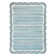 Tribal Gradient Border Wave Washable Area Rug – Boho Non-Slip Soft Floor Mat