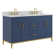 60'' Free Standing Double Bathroom Vanity with Sink and Engineered Stone Top