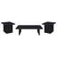 Minimalist 3-Piece Coffee and End Table Set with Scratch-Resistant Surfaces
