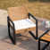 Armantine Darb Stylish 4-Person Wicker Patio Set