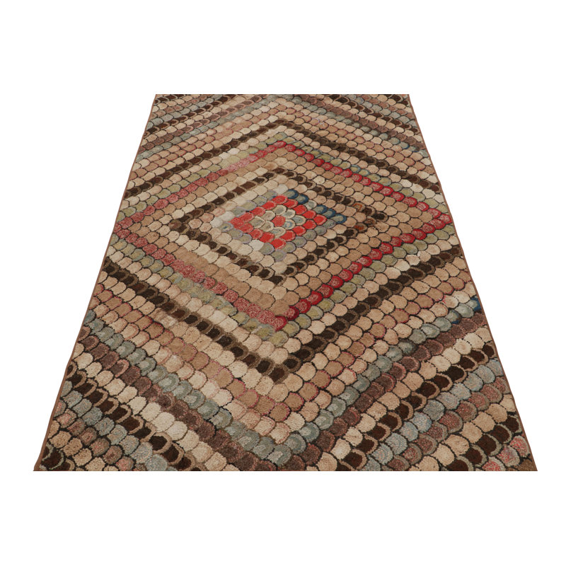 One-of-a-Kind Rectangle 4’4”x7’1” Area Rug
