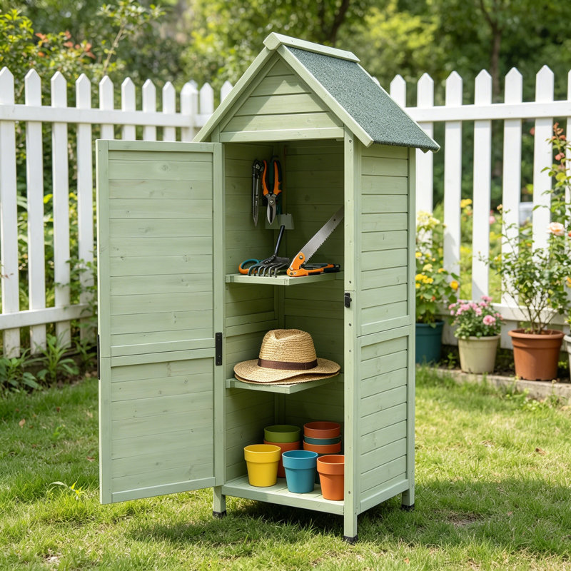 Remise de rangement extérieure en bois