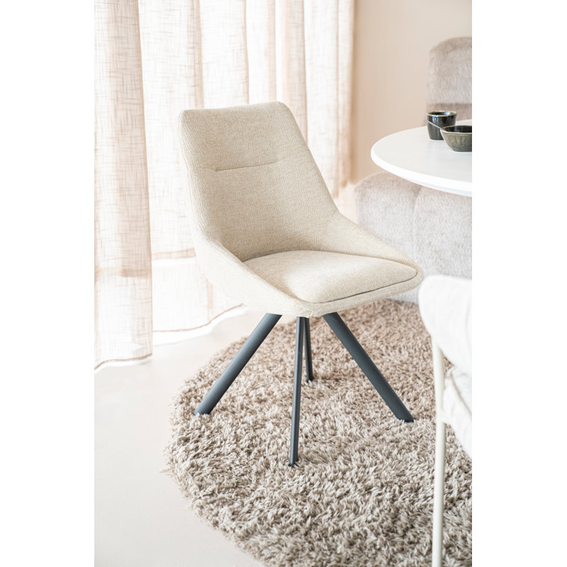 Dining Chair Upholstered Dining Chair, White
