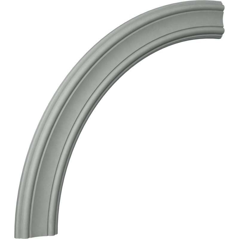 36 1/2"OD x 30 1/4"ID x 3 1/8"W x 3/4"P Pierced Ceiling Ring Kit, Single (1/4 of a Complete Circle)