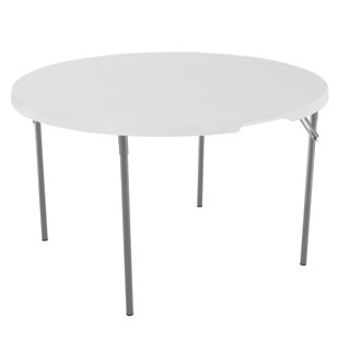 Lifetime 48-Inch Round Fold-In-Half Table