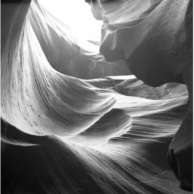 Antelope Canyon III par Russell Mott - photographie sans cadre