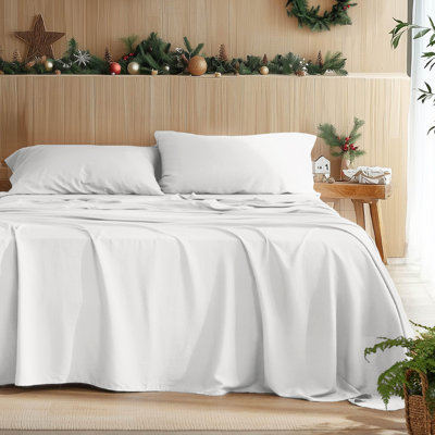 Bedding Cover Set Flat Sheet Fitted Sheet Bed Sheet With Pillowcases 3 Pieces