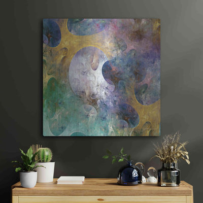 Ivy Bronx «Lunar Tiles I» par James Burghardt, art mural en métal