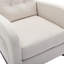 Chaise berçante à haut dossier, chaise de chambre de bébé-1955895471