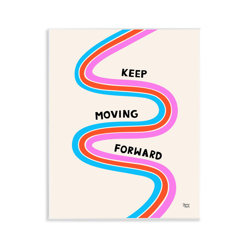 Art mural «Keep va de l'avant» par Jessica Beck