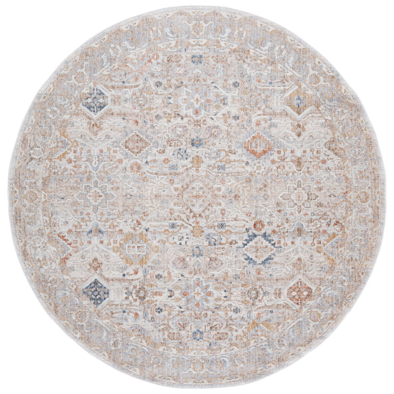 Scarlett 406 Performance Oriental Rug, Round 6'7"