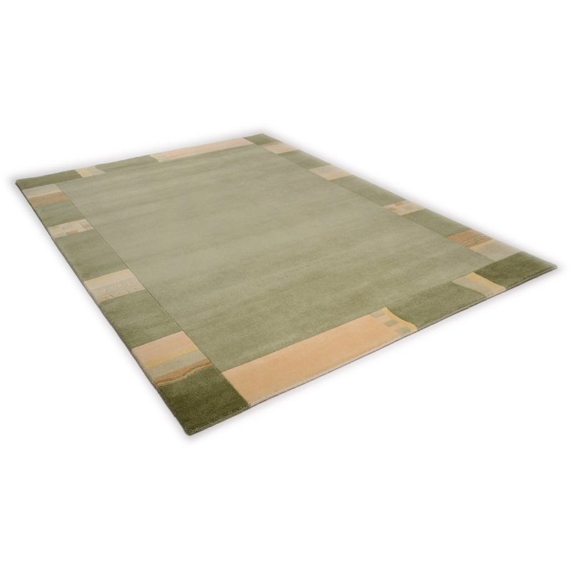 Stevenage Wool Hand Woven Area Rug, Rectangular 60 x 90cm