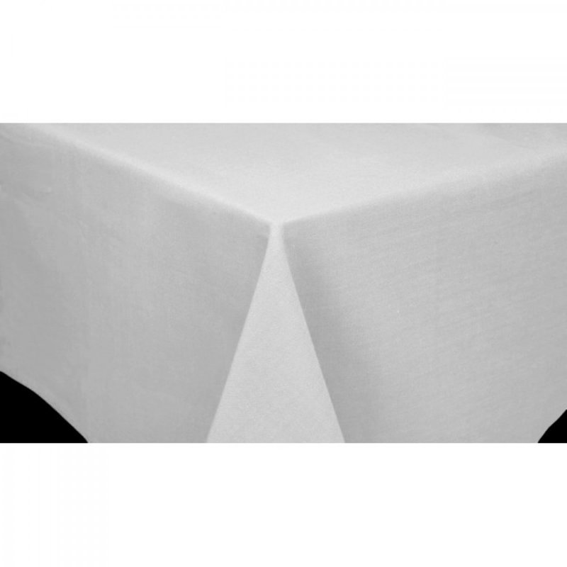 52 po x 72 po Nappe blanche, 52 po x 72 po