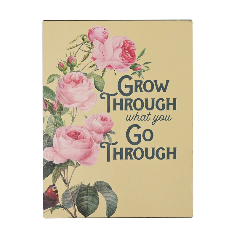 Malakhi Weather Resistant Metal Plants & Flowers Wall Decor