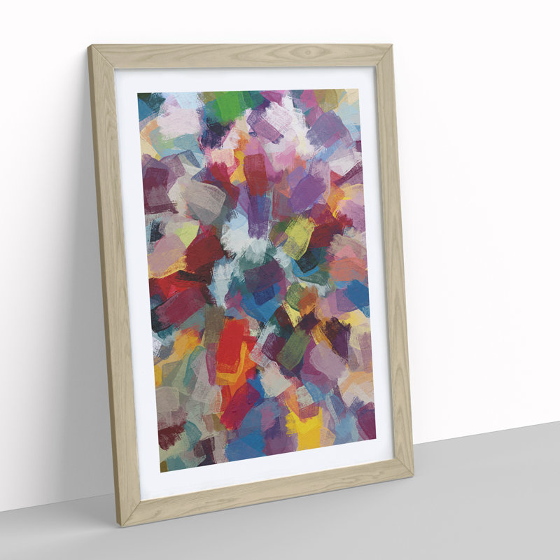 Reflection Of You - Single Picture Frame Print, 64cm H x 46cm W x 2cm D, Oak