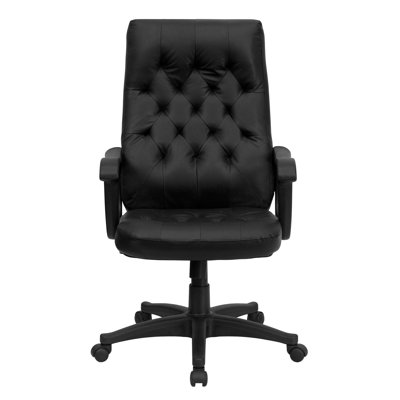 Flash Furniture Traditional Genuine Leather Executive Chair