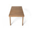 Ensemble repas d'extérieur 7 pièces avec table en bois d'acacia de 69 pouces et 6 chaises avec accoudoirs en corde, beige