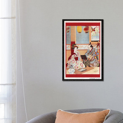 1898 Japanese Music Magazine Plate by The Advertising Archives - Gallery-Wrapped Canvas Giclée on Canvas