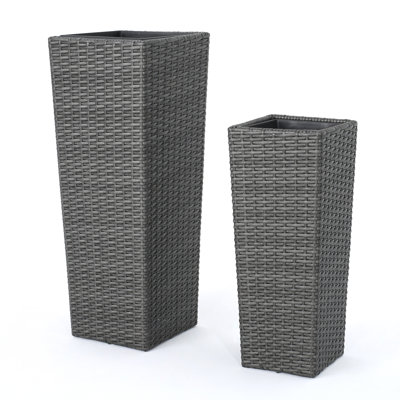 Rattan Flower Pot