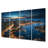Chicago Beautiful Cityscape I Cities & Countries Wall Decor on Metal