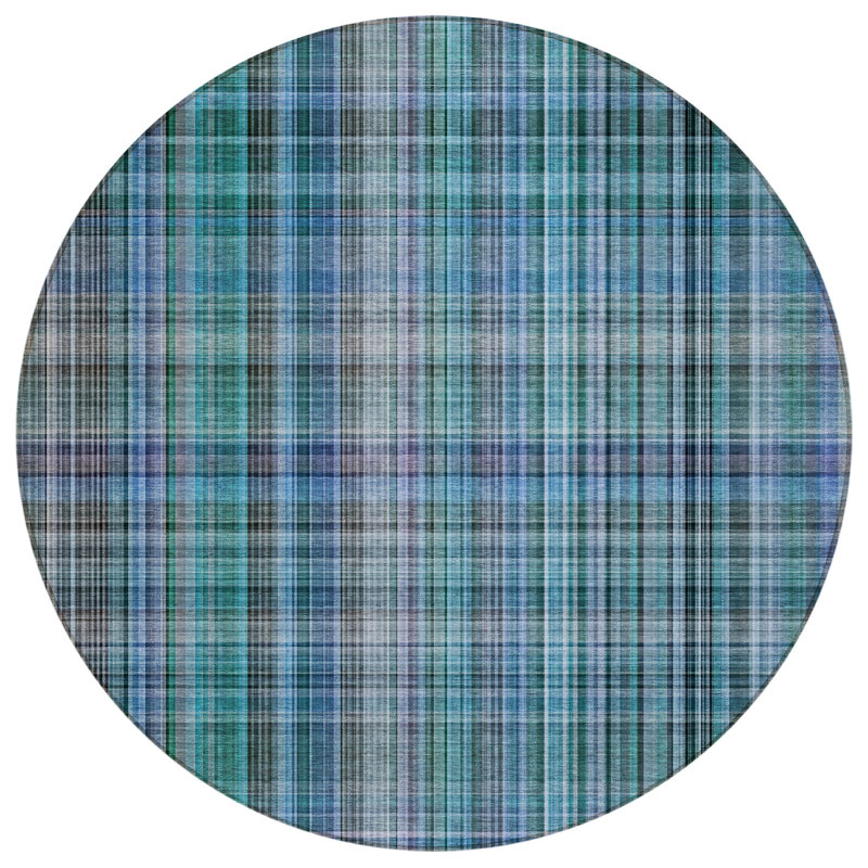 Tapis d'intérieur rond 8 po