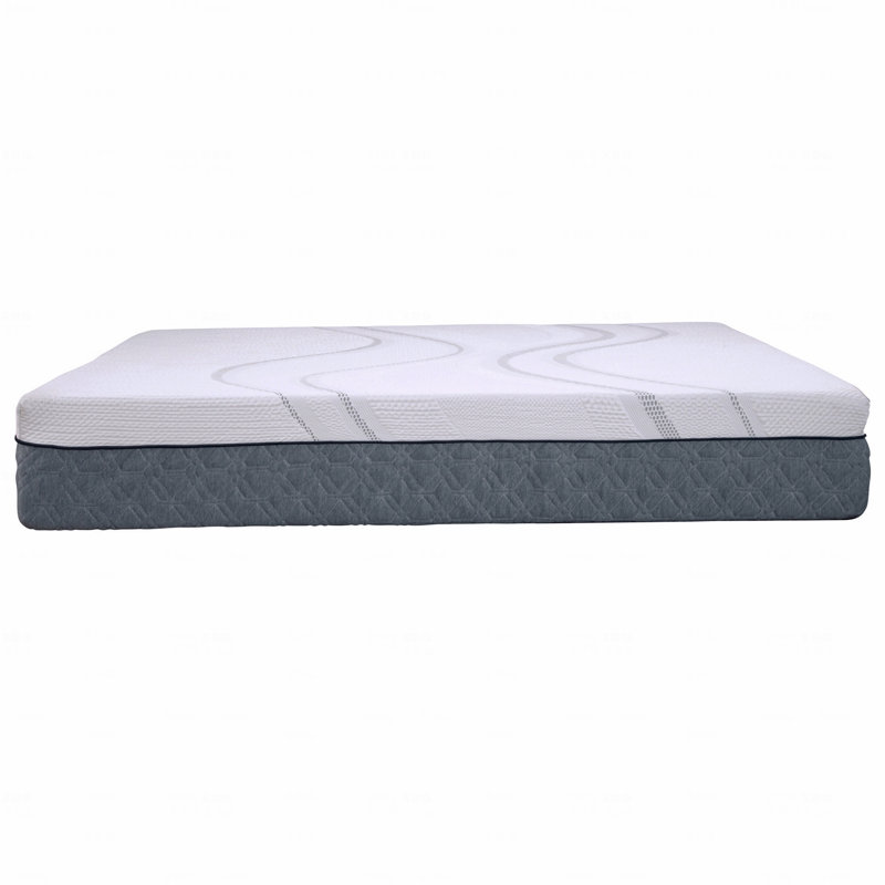 Matelas en mousse viscoélastique graphène 12 ", frais, conforme, réactif, sensation moyenne, Très grand lit