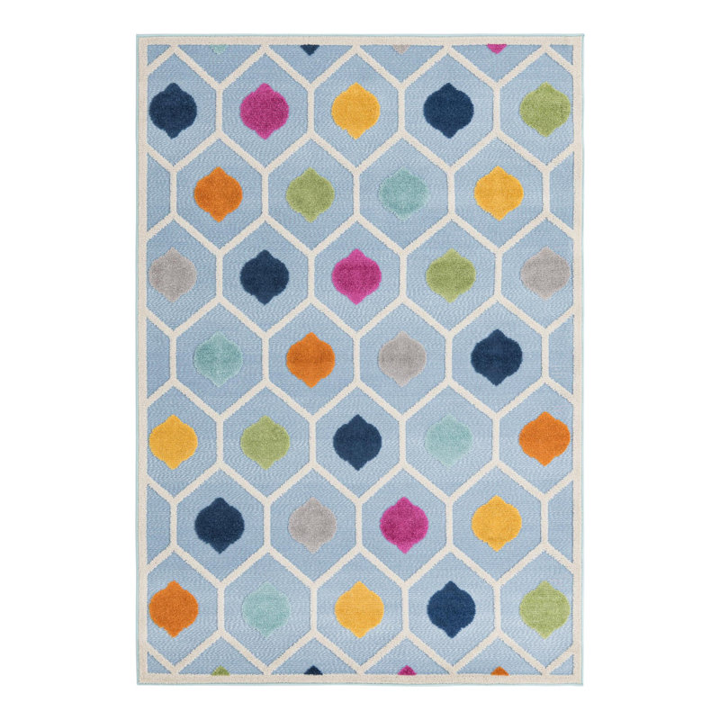 Noord Aruba Indoor/Outdoor Rug, Rectangle 5'3" x 8'