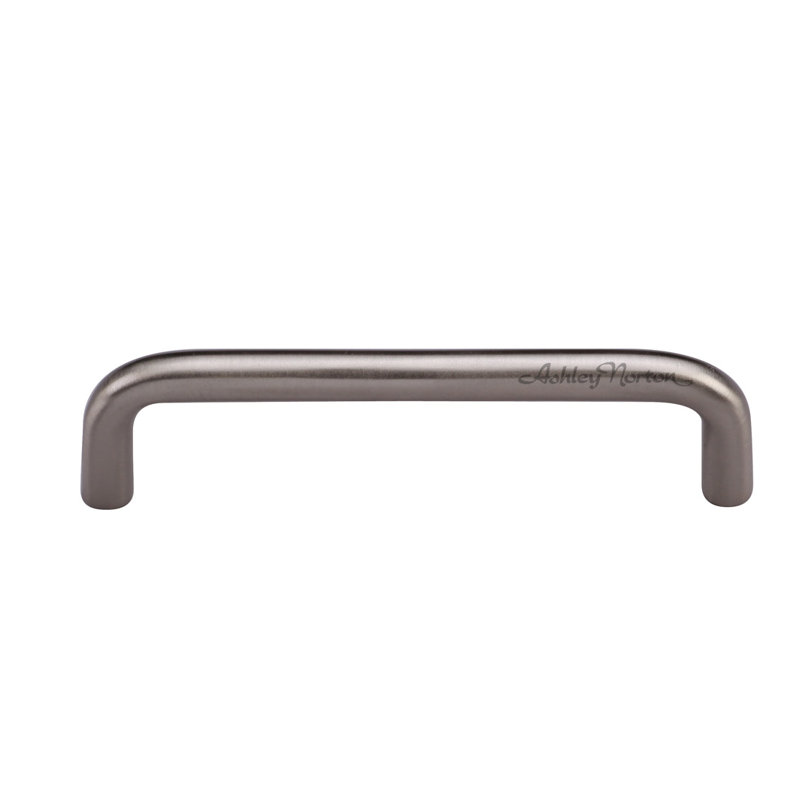 Poignée arche en fil métallique, Nickel satiné, 6"