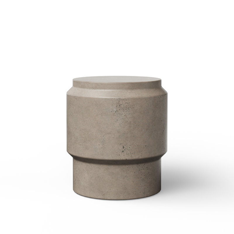 Cassis Accent Stool, Concrete