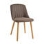 48.5cm H Upholstered Dining Chairs With Wooden Legs-1984105161-1989438043