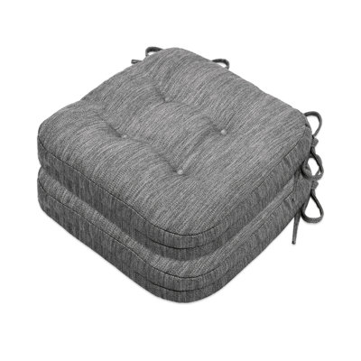 Coussins de chaise d'intérieur pour salle à manger (ensemble de 2