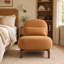 Chaise d'appoint moderne sans accoudoirs avec coussin-1454929540