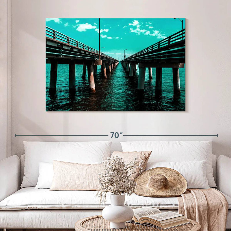 Lilie Chesapeake Bay Bridge Retro, H 32 po x l 48 po