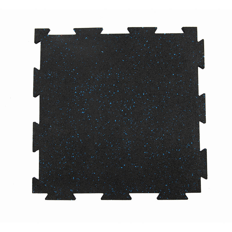 Carreau de caoutchouc emboîtable 20 po x 20 po x 3/8 po