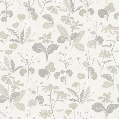 Ingrid Floral Wallpaper Roll