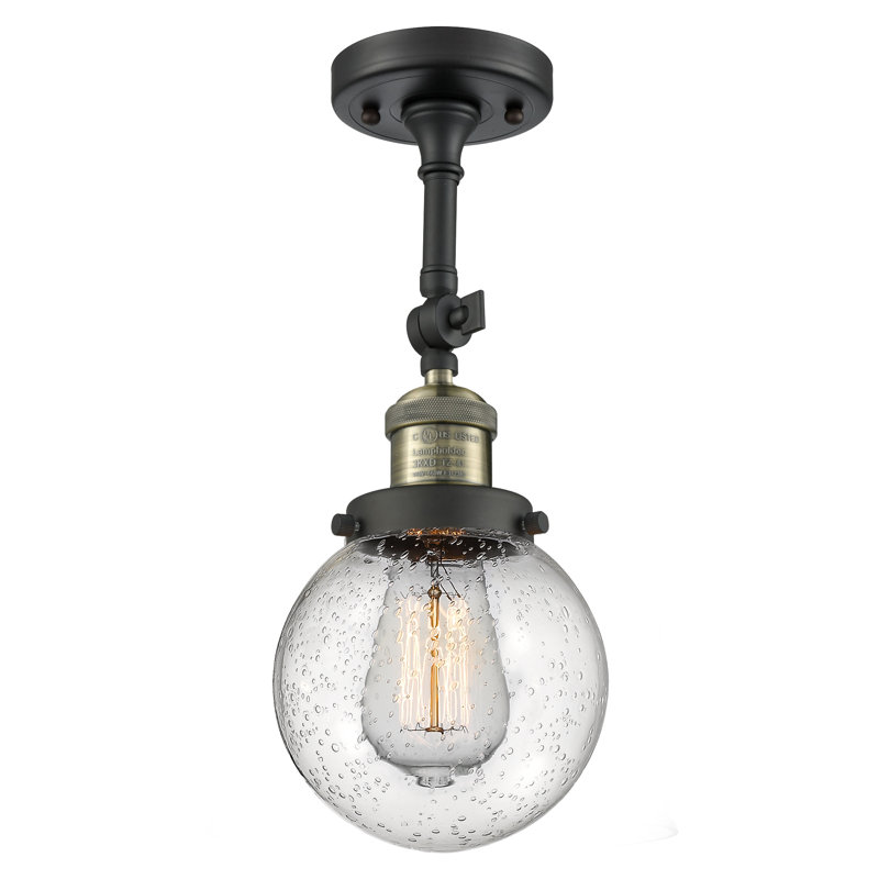 Clementina Dimmable Bath Sconce, Seedy, Black Antique Brass, Bulb Not Included