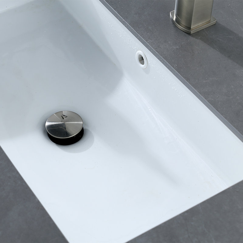 Robinet de salle de bain à un trou avec drain