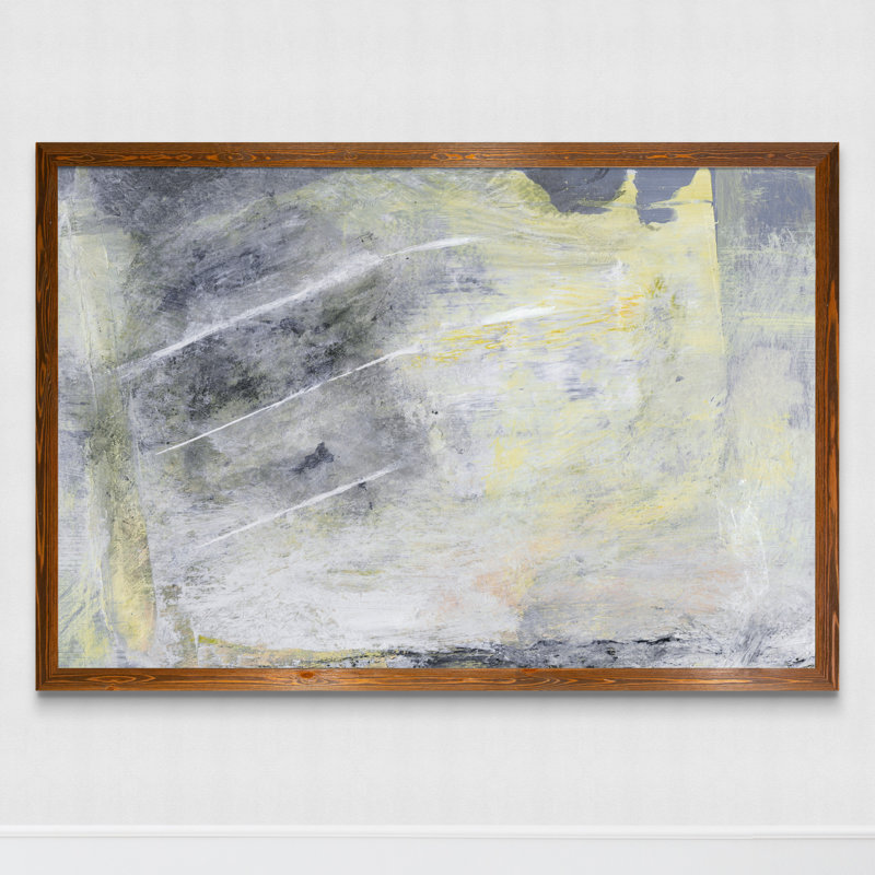 « hushed ii » par paul cezanne-cadre photo, reproduction d’art, H 22 po x l 30 po x p 2 po, Toile encadrée, érable