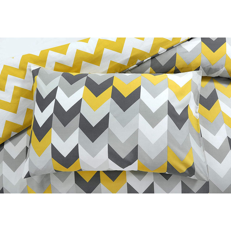 NightComfort's Avaiah Duvet Cover Set, Single - 1 Standard Pillowcase
