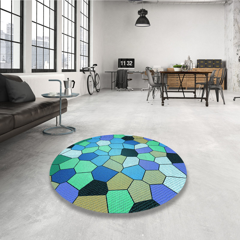 Indoor Rug, Round 4'