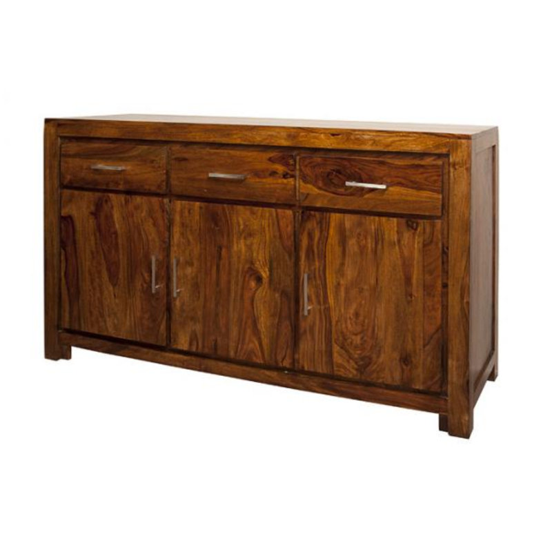 Granby 3 Door, 3 Drawer Sideboard, Honey