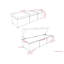 Très grand rangement - élégant et pratique. Cachez le fouillis avec des dimensions de P 17,81 po x l 54,22 po x H 16,78 po. Extérieur cousu pour plus de style, rangement intérieur spacieux. Fabriqué en bois massif, d'ingénierie