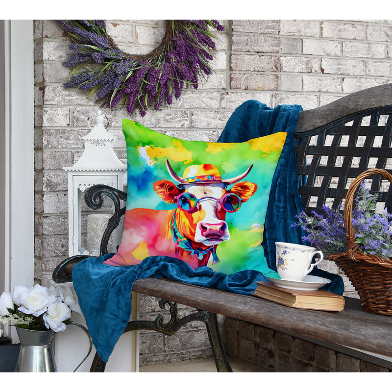 Coussin Hippie, H 18 po x l 18 po