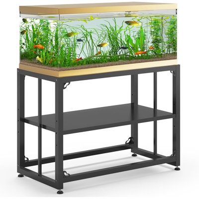 Support d'aquarium en métal 40 gallons, support d'aquarium 36,5 po x 18,5 po x 29,5 po