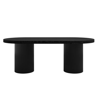 LPD Home Ash Oval Dining Table