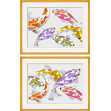 Koi I & II Print by Dana Gibson